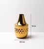 Golden Metal Flower Holder