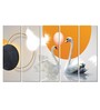 Vastu Swan Pair Love Birds MDF Art Panel Set of 5
