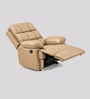 Vatican Leatherette Electric 1 Seater Recliner With USB Port In Sandstone Beige Colour Vatican Leatherette Electric 1 Seater Recliner With USB Port In Sandstone Beige Colour