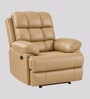 Vatican Leatherette Electric 1 Seater Recliner With USB Port In Sandstone Beige Colour Vatican Leatherette Electric 1 Seater Recliner With USB Port In Sandstone Beige Colour