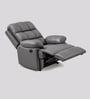 Vatican Leatherette Electric 1 Seater Recliner With USB Port In Slate Grey Colour