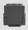 Vatican Leatherette Electric 1 Seater Recliner With USB Port In Slate Grey Colour