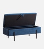Vault Fabric Benches In Blue Colour