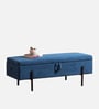 Vault Fabric Benches In Blue Colour