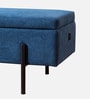 Vault Fabric Benches In Blue Colour