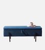 Vault Fabric Benches In Blue Colour