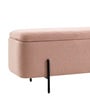 Vault Fabric Benches In Pink Colour