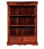 Vayaka Sheesham Wood Book Shelf In Honey Oak Finish