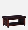 Vayaka Sheesham Wood Coffee Table In Provincial Teak Finish