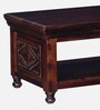 Vayaka Sheesham Wood Coffee Table In Provincial Teak Finish