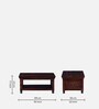 Vayaka Sheesham Wood Coffee Table In Provincial Teak Finish
