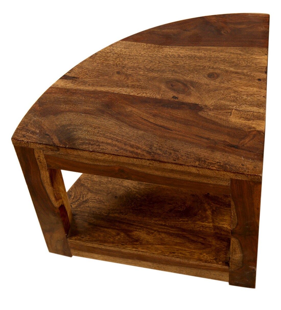 Buy Vega Coffee Table With Stools In Honey Finish By Trendsbee Online
