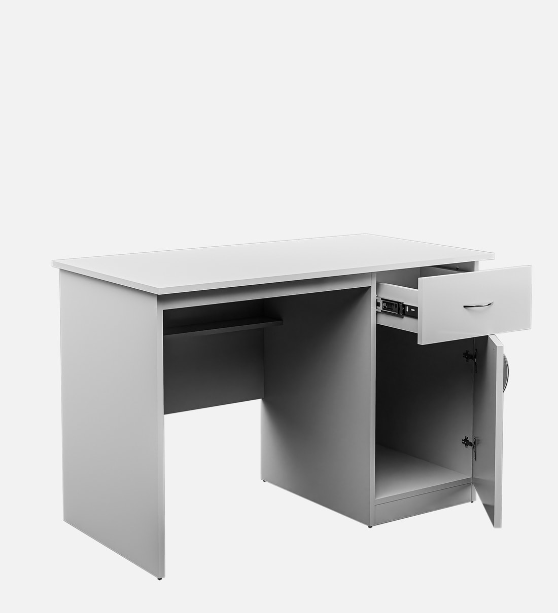 Buy Venue Wood Writing Table In White Finish at 46% OFF by Green