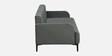Vella Velvet Fabric 3 Seater Sofa in Grey Colour