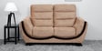 Venice 2 Seater Sofa in Dark Brown colour