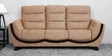 Venice 3 Seater Sofa in Dark Beige Colour