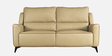 Venice Leather 3 Seater Sofa in Buff Colour