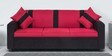 Ventura 3 Seater Sofa in Red Colour