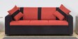 Ventura 3 Seater Sofa in Orange Colour