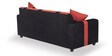 Ventura 3 Seater Sofa in Orange Colour