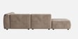 Verona Luxe Sectional Sofa In Beige Color