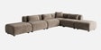 Verona Luxe Sectional Sofa In Beige Color
