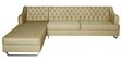 Verona RHS Sectional Sofa With Lounger In Beige Colour