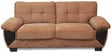 VeronaThree Seater Sofa in Brown Finish
