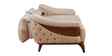 Veronica Suede Fabric 3 Seater Sofa In Beige Color Veronica Suede Fabric 3 Seater Sofa In Beige Color
