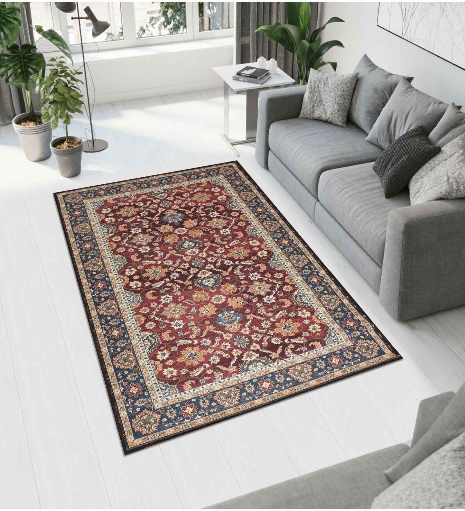 Persian Velvet 6 X 4 Feet Machine Made Carpet