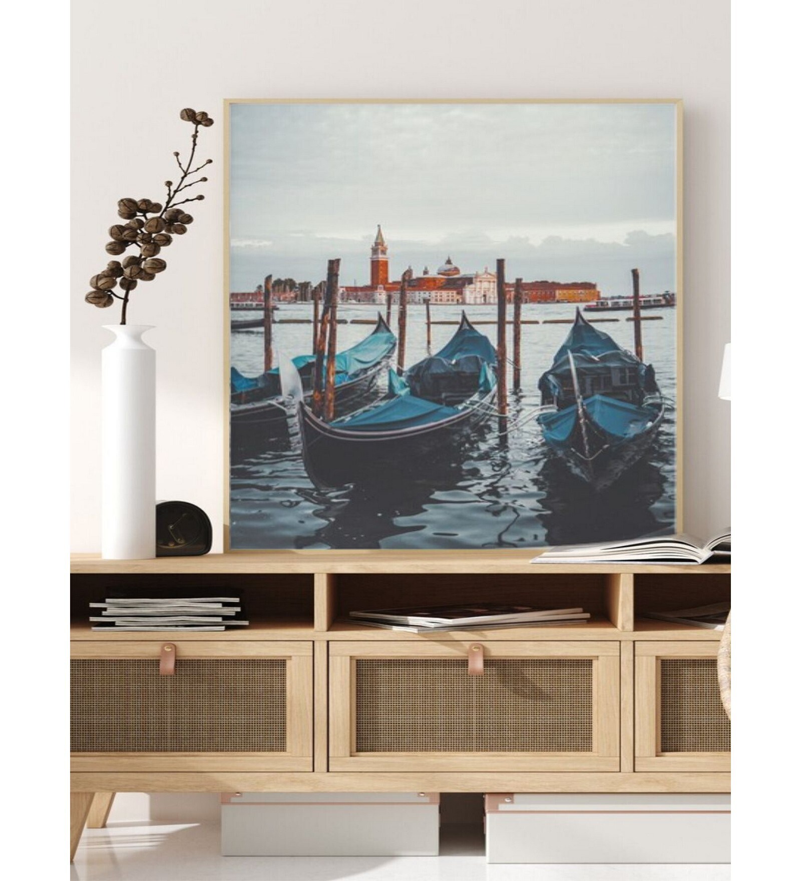 Venice gondolas, Italy  art