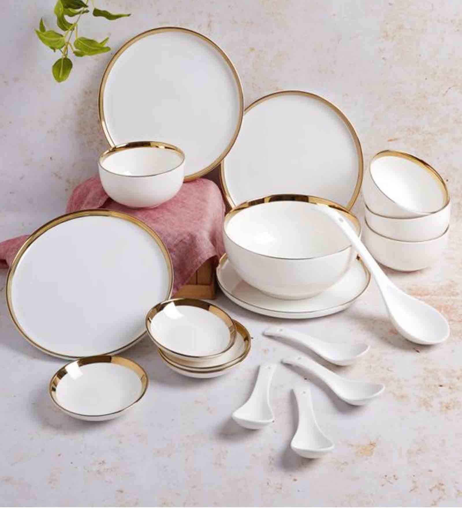 Vera 18 Piece Ceramic Dinner Set