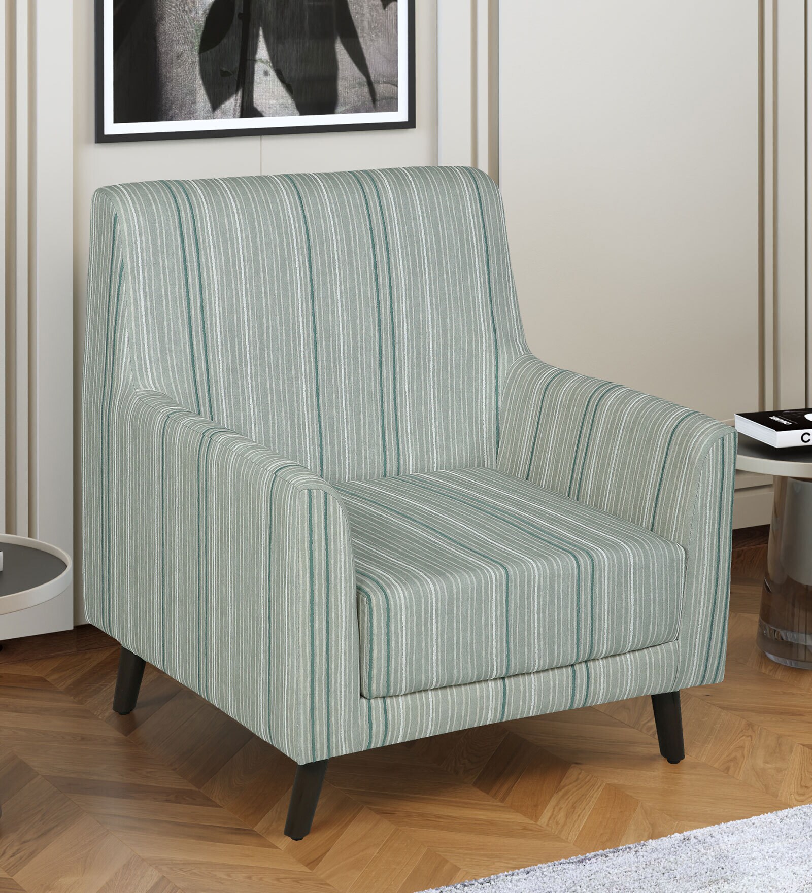 Buy Verona Lounge Chair in Printed Fabric at 26 OFF by Vittoria Pepperfry