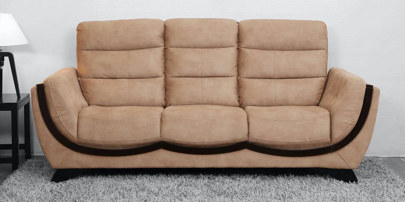 Venice 3 Seater Sofa in Dark Beige Colour