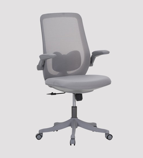 Venice Breathable Mesh Ergonomic Chair in Grey Colour