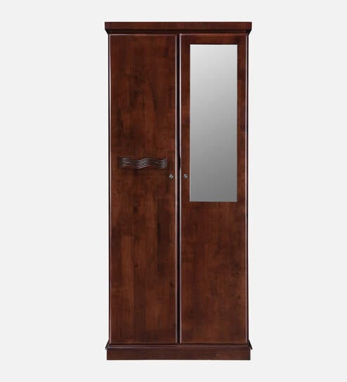 Texas 2 Door Wardrobe In Brown Color
