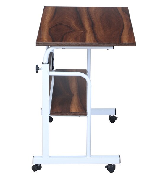 Buy Verto Large Height Adjustable Study Table in Coach Wood Finish by