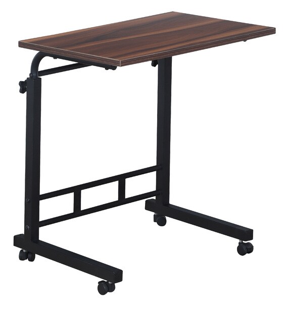 Buy Verto Small Height Adjustable Study Table in Coach Wood Finish by