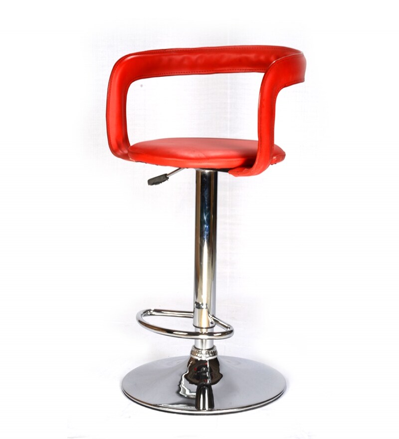 Buy Ventura Contemporary Red Bar Chair Online Modern Bar Chairs Bar