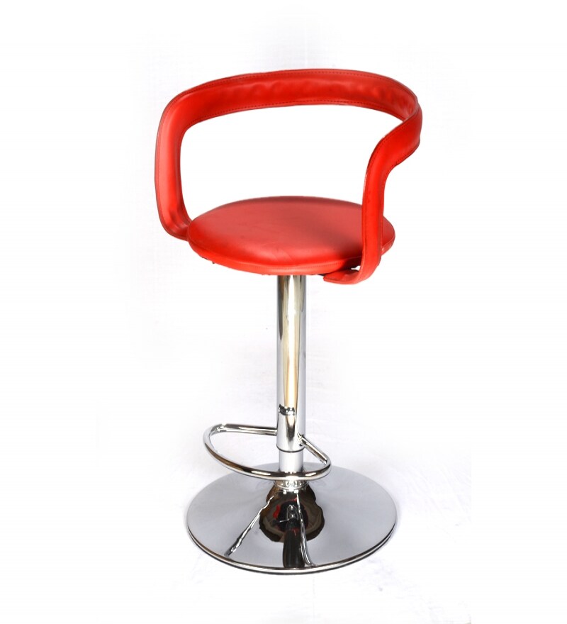 Buy Ventura Contemporary Red Bar Chair Online Modern Bar Chairs Bar