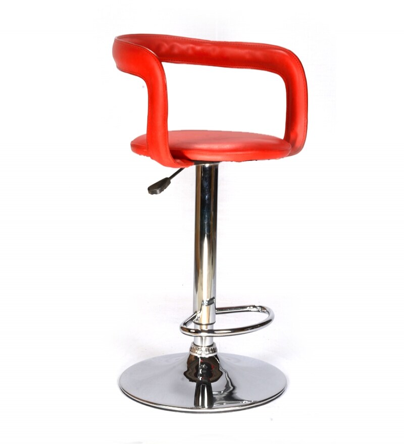 Buy Ventura Contemporary Red Bar Chair Online Modern Bar Chairs Bar