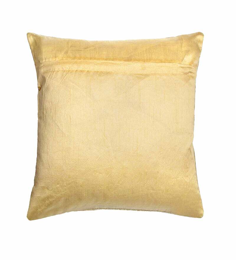 Buy Velvet Cushion cover 16 x 16 (Set of 2) by HOSTA HOMES Online Solid Colour Cushion Covers