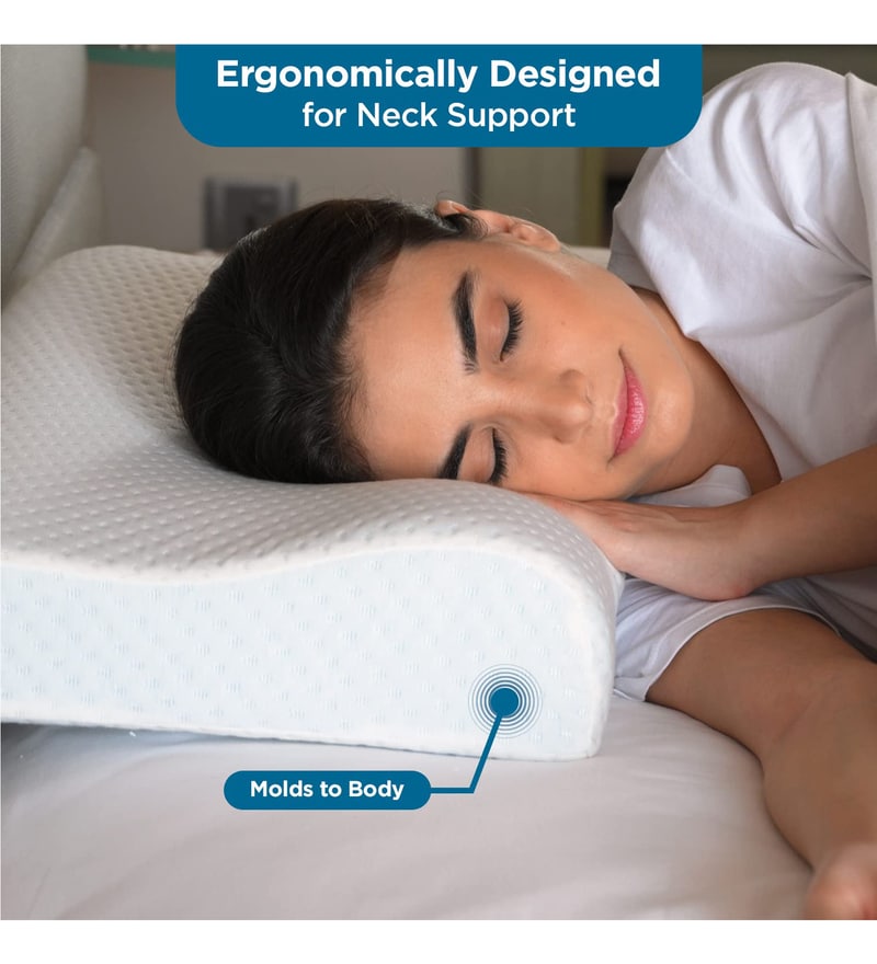 sleepyhead ventilated memory foam pillow