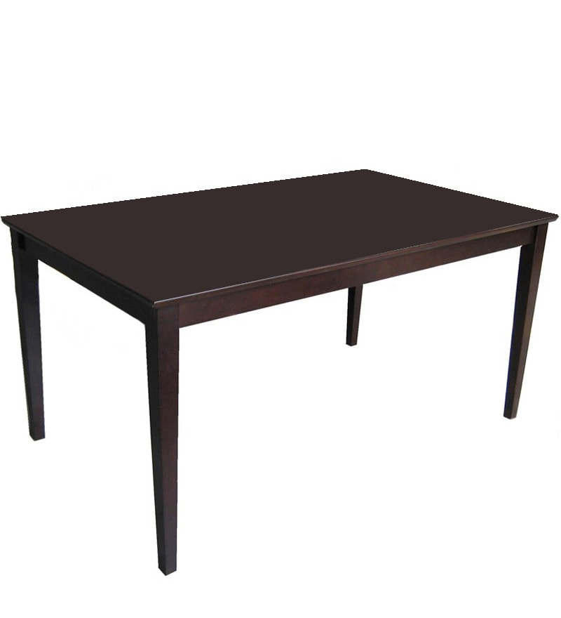 Buy Venus Dining Table in Walnut Finish by Godrej Interio 