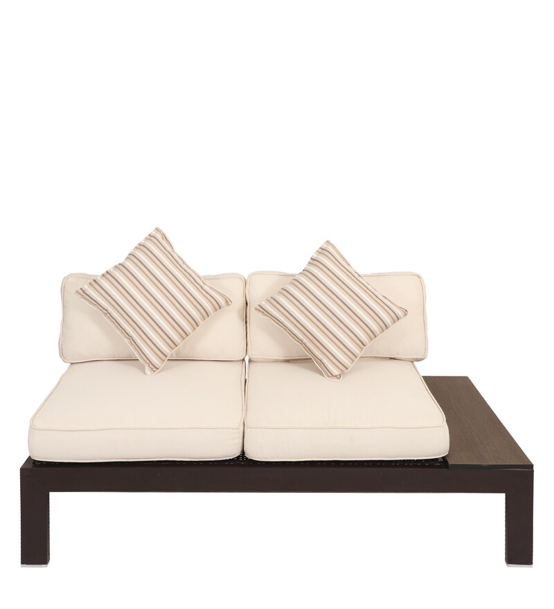 Buy Venus Outdoor Sofa Set in Brown Colour by Ventura Online Table and Chair Sets Table and