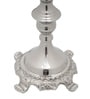 Veda Silver Metal Candle Holder