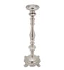 Veda Silver Metal Candle Holder