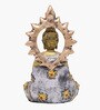 Brown Large Chakkra Buddha Idol