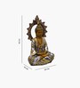 Brown Small Chakkra Buddha Idol