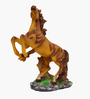 Brown Dahaad Horse 16 Inch Showpiece